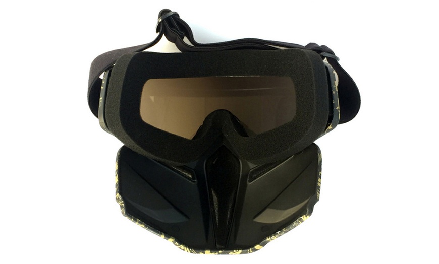 Image 5: Ski Face Mask with Sun Glasses