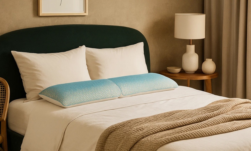 Image 1: Bolster en mousse à mémoire de forme microperforée– Sampur