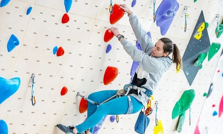 Climbing Package for 1 with Day Pass, Rental Equipment - Momentum Indoor Climbing Sandy, Utah