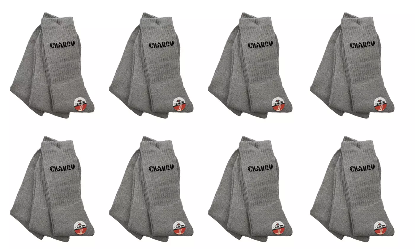 Fino a 24 calzini Charro in spugna