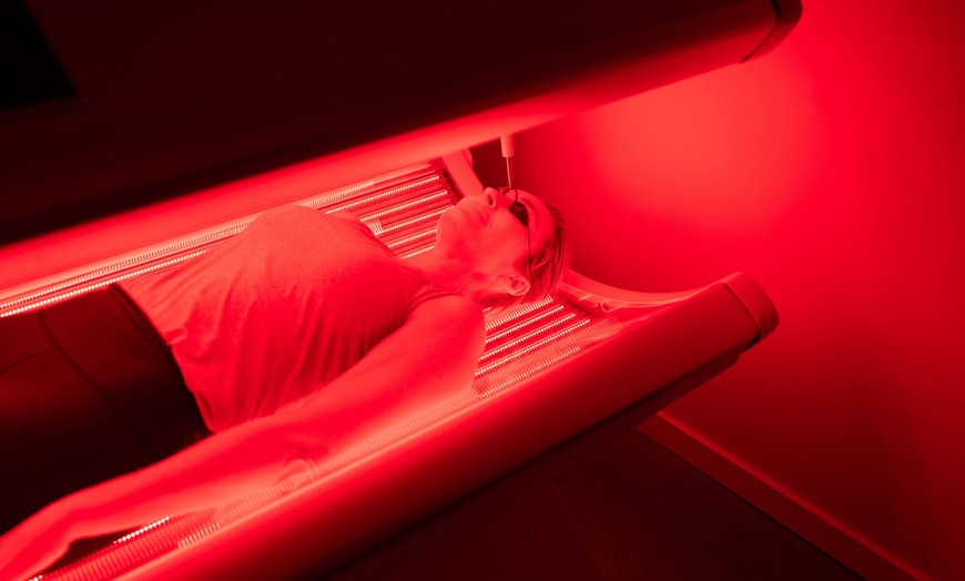Image 4: Detox, Recharge & Glow: Choose Infrared Sauna, Lymphatic Roll, or Red Light Therapy