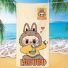 Image 5: Labubu Inspired Cute Beach Towel