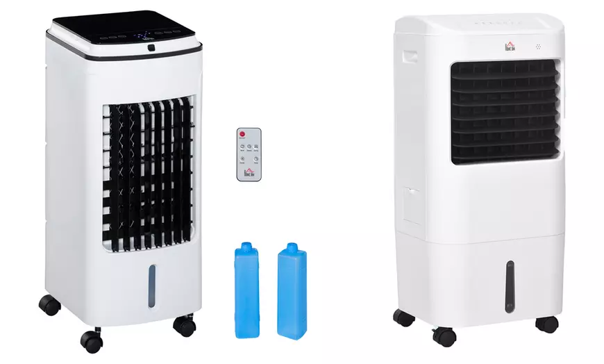 Image 1: HomCom Portable Air Cooler
