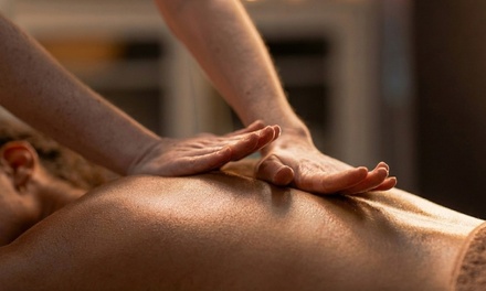 One 60 Minutes Deep Tissue Massage with Soothing Topical Magnesium and Essential Oil - Body Balance Massage And Float