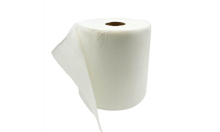 Image 10: Set van 6 rollen White Bear biologisch afbreekbare keukenrol 