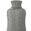 Image 3: 2-Litre Hot Water Bottle and Washable Knitted Cover