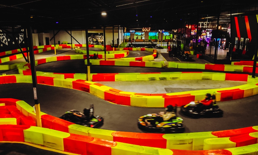 Image 10: Unlimited Jumping and Arcade Cards to a Massive Texas City Fun Center