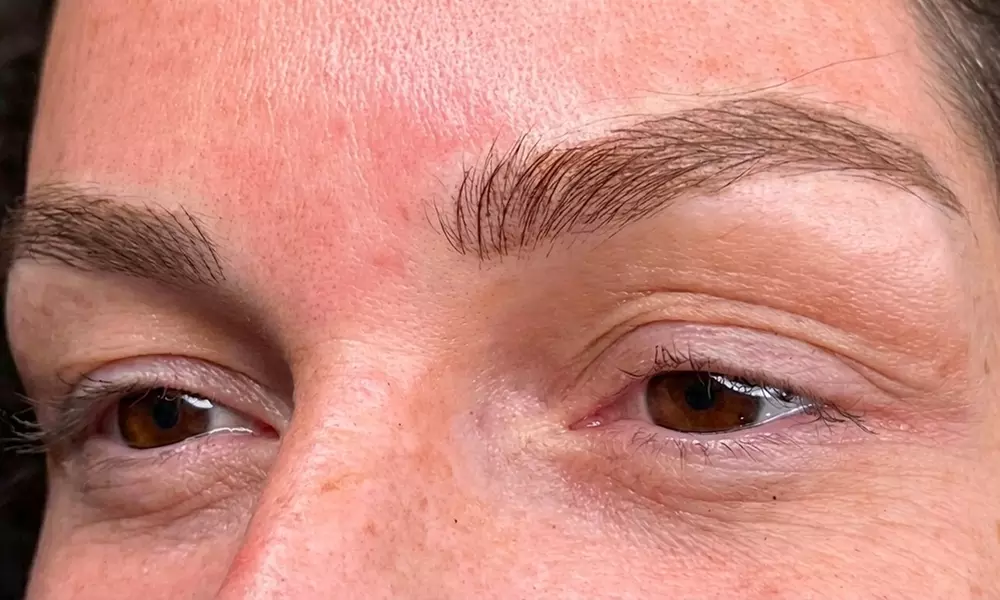 Microblading Session or 1 Session + Touch-Up – Fuller Natural Brows at The Brow Fairy(Up To 30% Off)