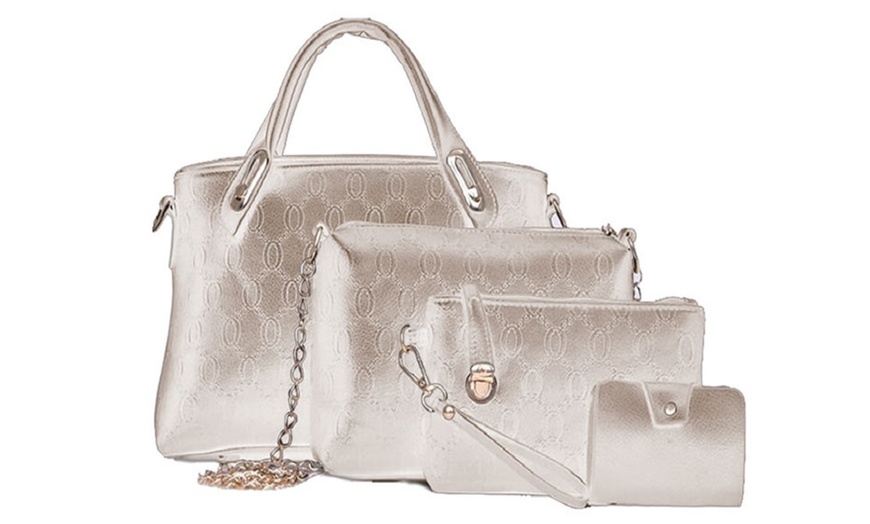 Image 3: Four-Piece Handbag Set