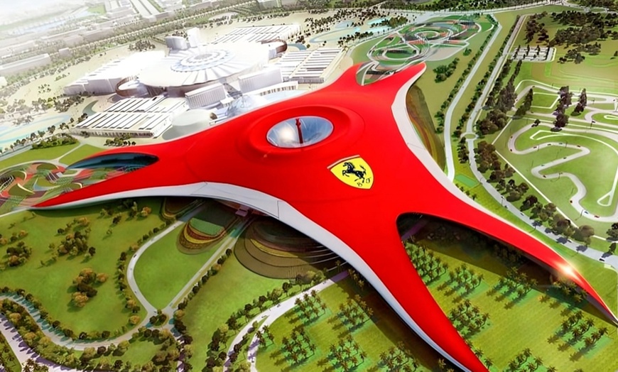 Image 1: Entry To Ferrari World, SeaWorld or Yas Waterworld Parks 