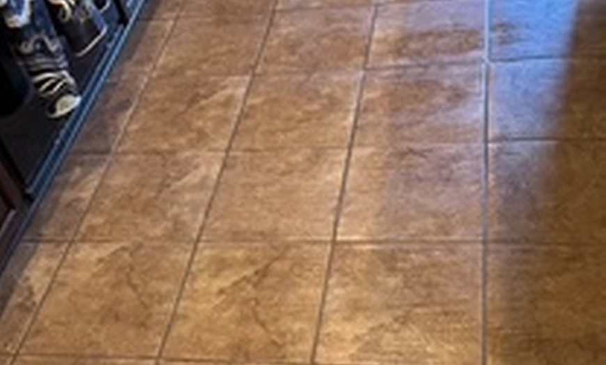 Image 10: Tile and Grout Cleaning up to 500 sq ft with Free Sealer Included