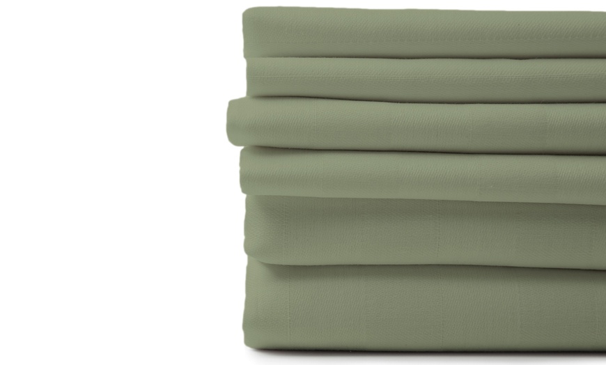 Image 9: 6 PIECE EGYPTIAN COTTON FEEL NICE SHEETS 1800 SERIES DEEP POCKETS 4 PILLOWCASES