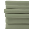 Image 9: 6 PIECE EGYPTIAN COTTON FEEL NICE SHEETS 1800 SERIES DEEP POCKETS 4 PILLOWCASES