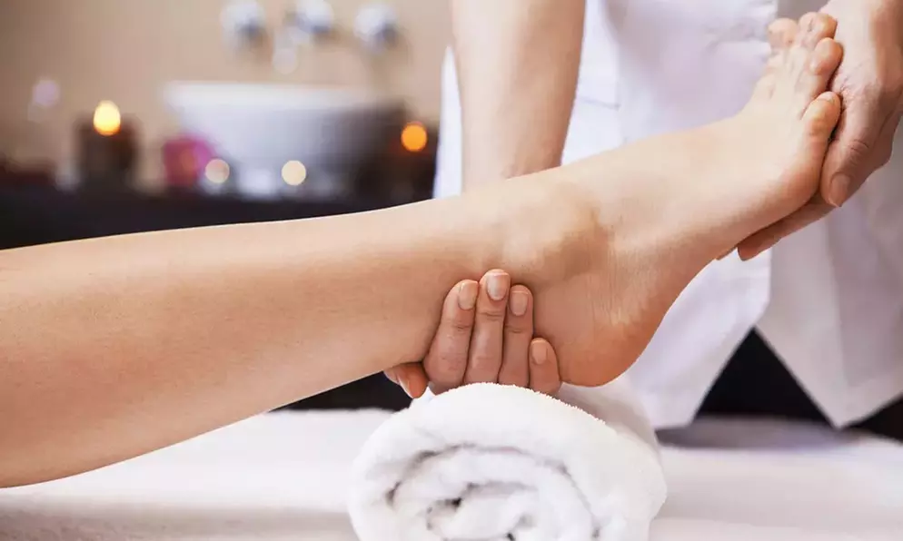  60 or 90 Min Massage Plus Hot Stones, Foot Scrub, Aromatherapy & More