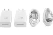 Samsung Fast Charger 2 Pack OEM with 2 USB C Type C Cables S8 S9 Plus Note 8/9 - Second Medium