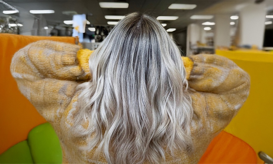 Image 3: Haircut + Condition & Blowdry + Color Options
