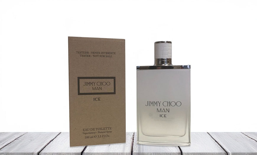 Image 1: Jimmy Choo Man Ice Eau De Toilette 3.3 oz / 100 ml Brown Box