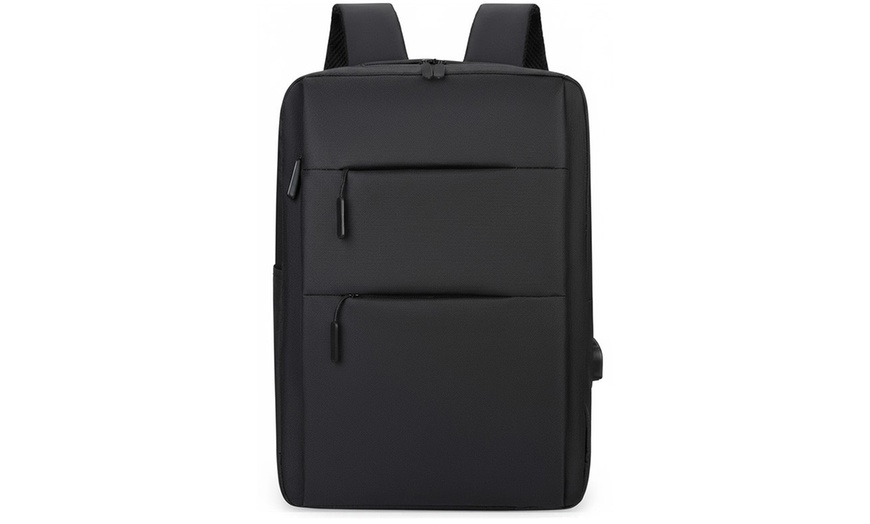 Image 2: Zaino porta PC con ricarica USB