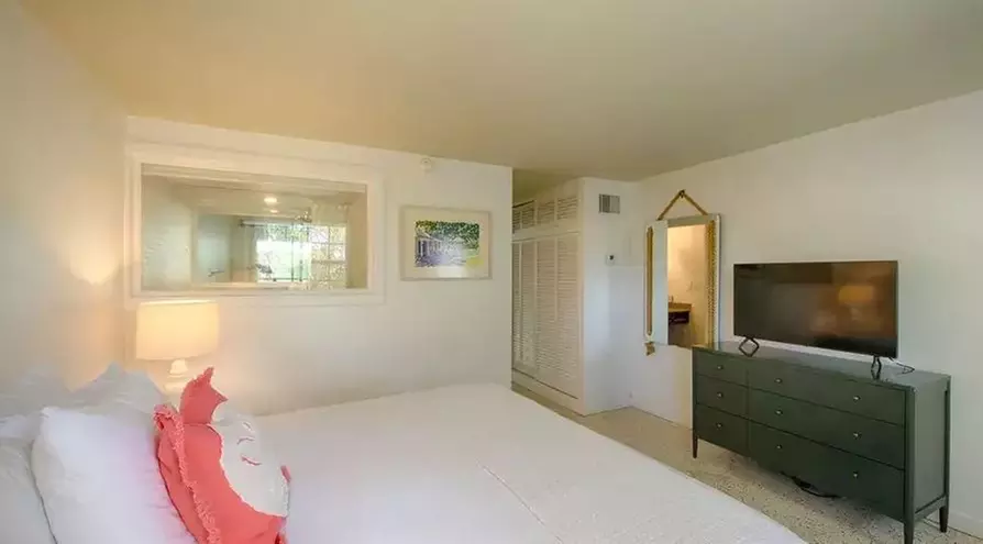 Relax by the water with stunning views and tropical vibes
