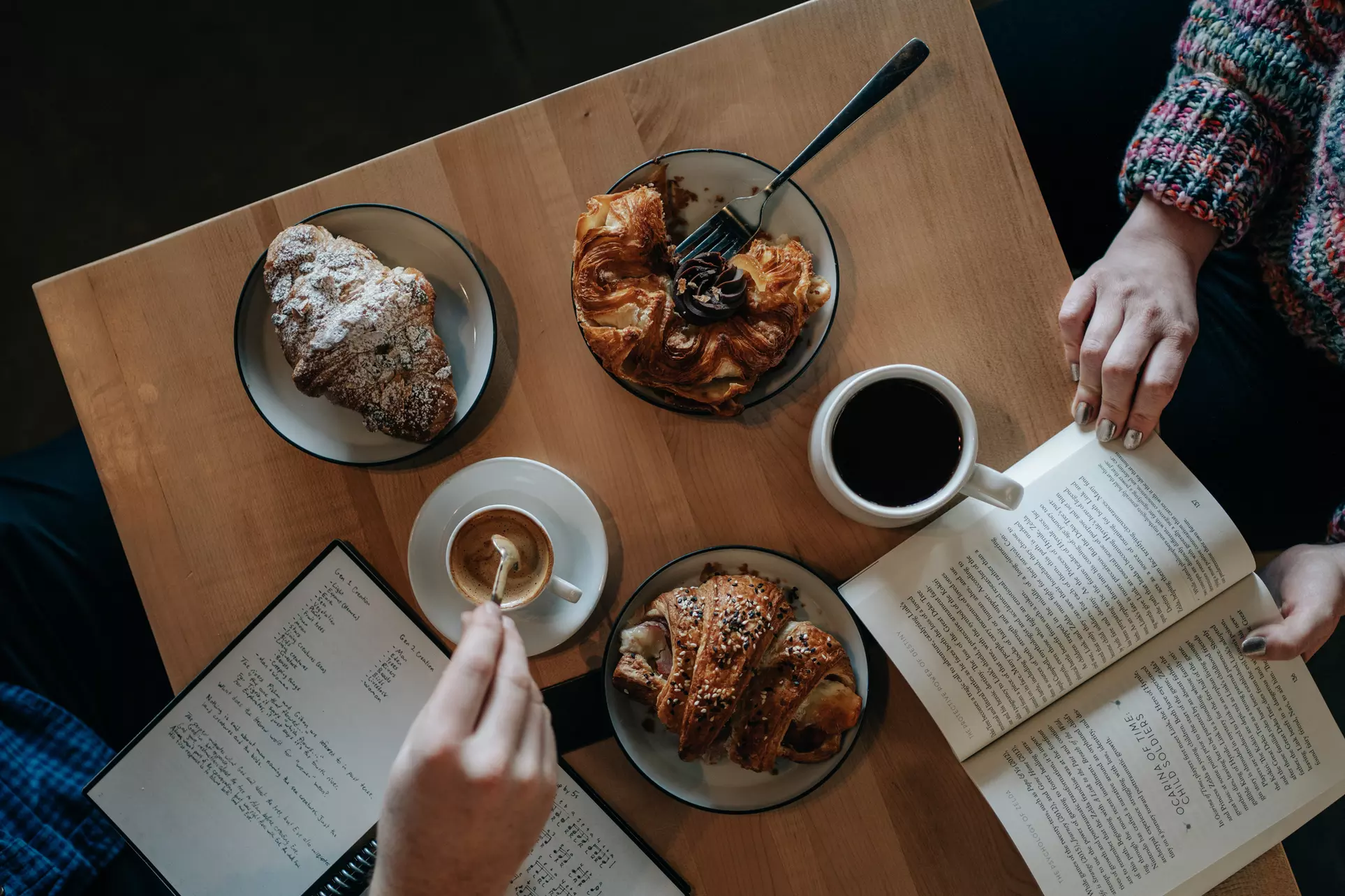 One Take-Home Bag of Coffee, Pastry of Choice and Any-Sized Drink at Corvus Coffe Roaster (Up to 47% Off).  - Primary Image