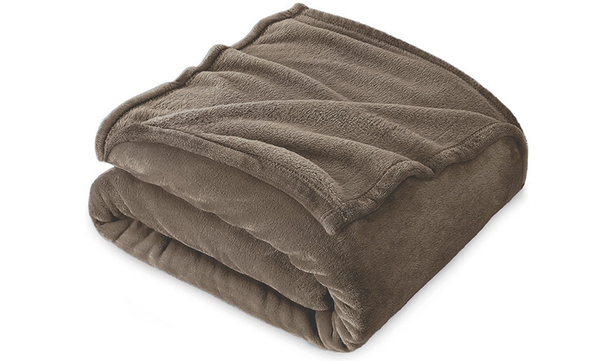 Image 2: Manta de forro polar tamaño matrimonial