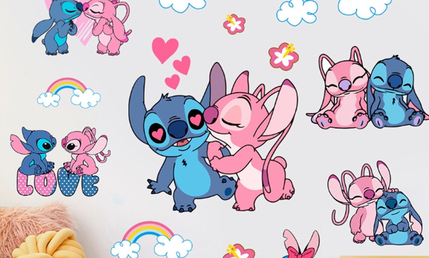 Image 1: Kinderzimmer-Wandaufkleber im Cartoon-Design