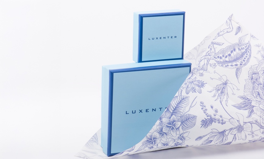 Image 4: Luxenter Creolen mit Zirkonien für Damen