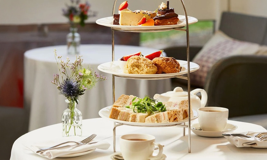 Image 1: Traditional Afternoon Tea at Brook Mollington Banastre Hotel and Spa 