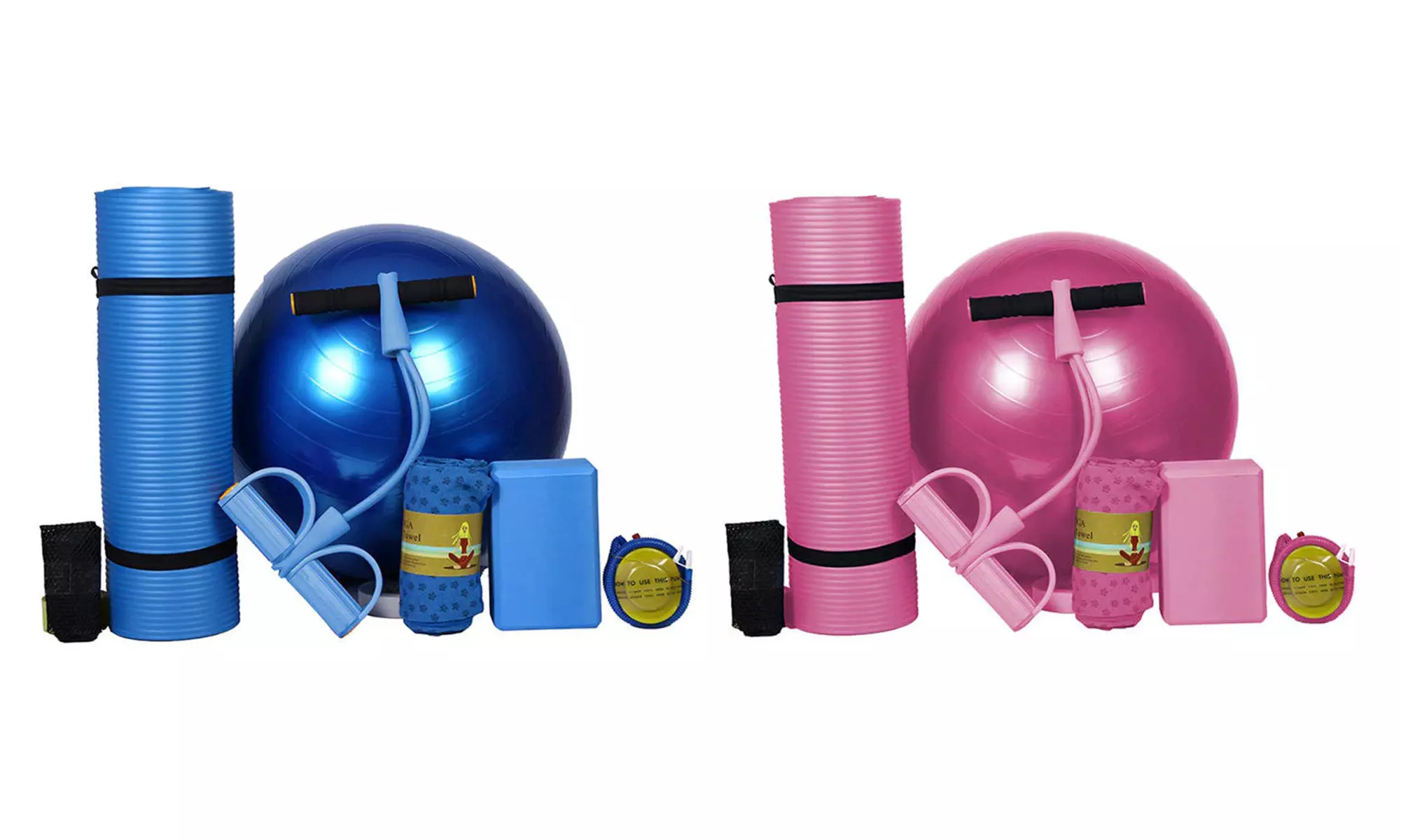 Kit d'accessoires de yoga fit 5 en 1, Synerfit