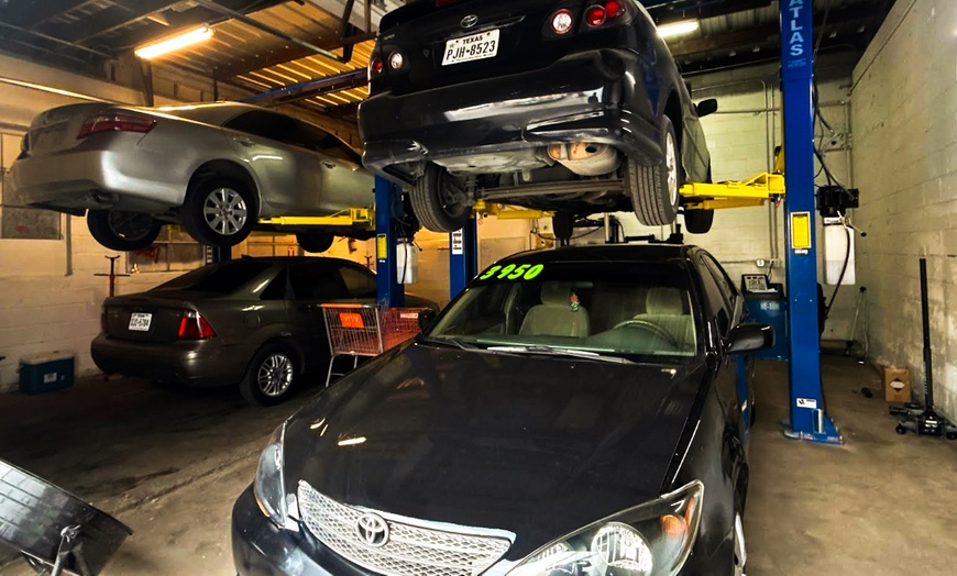 Image 2: One or Two  Axel Of Brake Pads Replacement