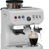 Image 4: HomCom Espresso Machine with 15 Grind Settings and a Steam Wand