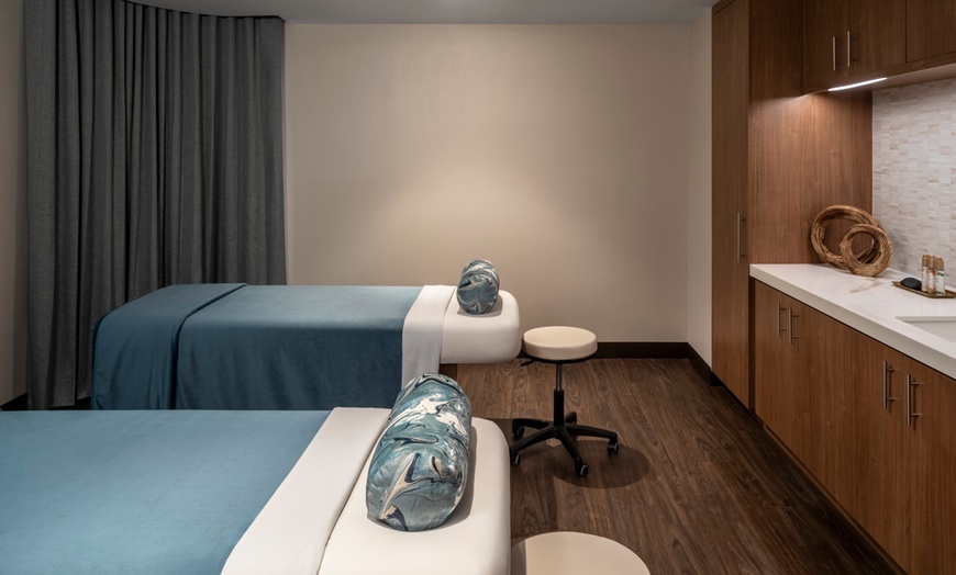 Image 5: 50-minute Couple’s Massage or 50-minute Destination Facial, and More
