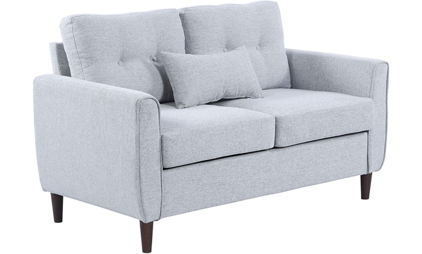 Image 3: HOMCOM Sofa - Grey