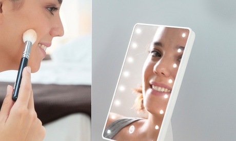 Specchio per make up con luci LED InnovaGoods