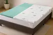 Surmatelas à mémoire de forme aloe vera 5 cm d'épaisseur, dimensions au choix - Second Medium