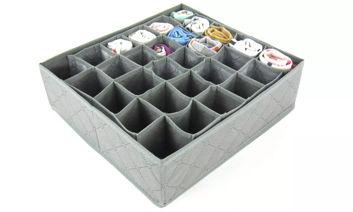 1x, 2x, 3x oder 4x Periea Kleidungsstücke-Aufbewahrungsbox in Grau oder Schwarz - Primary Image