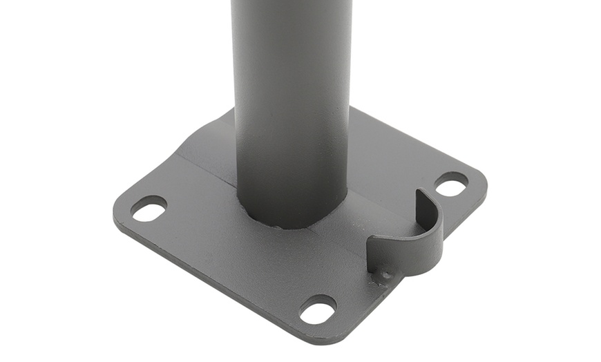 Image 8: Retractable Polyester One-Side Awning with Iron or Plastic Handle