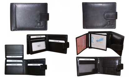 Herren-Geldbeutel aus Echtleder