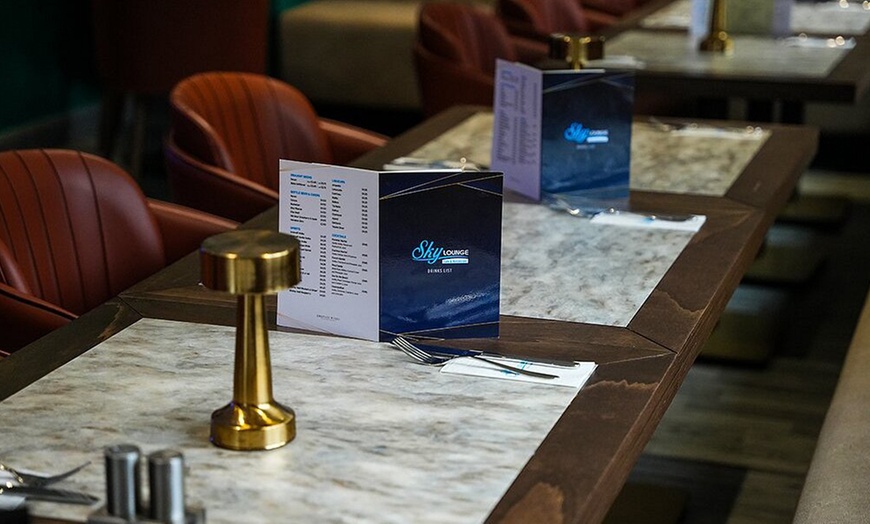 Image 5: Waffles or Pancakes with a Drink for One, Two, Three, or Four People