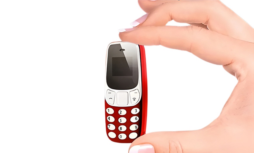 Image 5: Micro téléphone portable double micro SIM