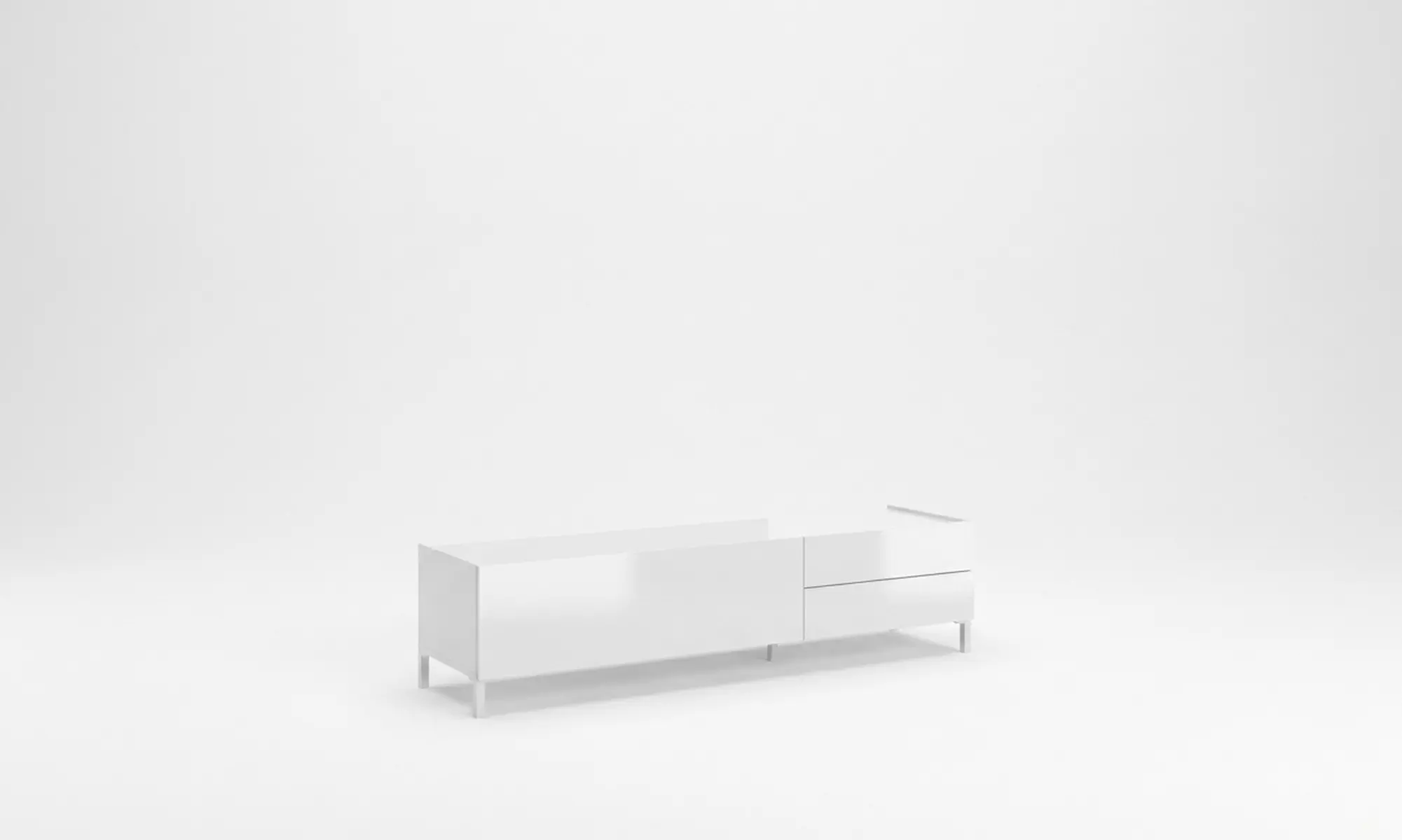 Wohnzimmermöbel Solaria: Kommode, TV-Schrank oder Highboard