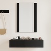 Image 6: Console d'entrée flottante Amira avec miroir et tiroir