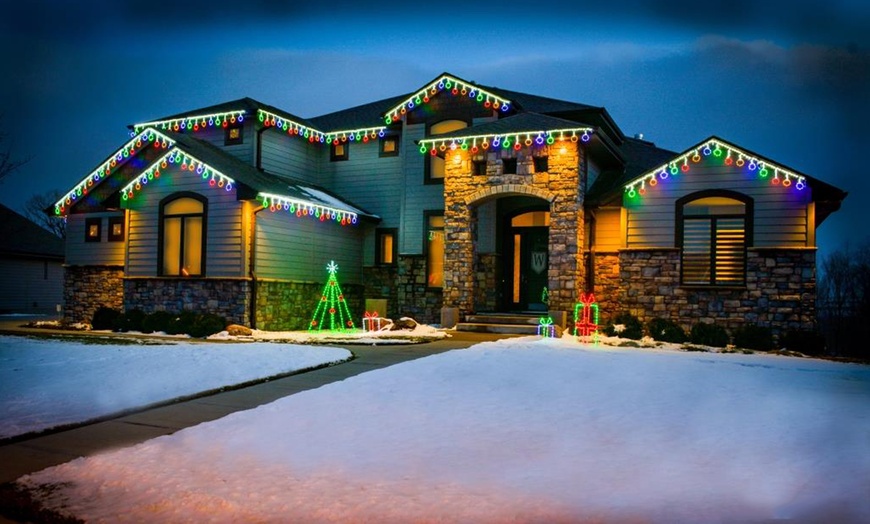 Image 15: Lights Provided:1 or 2 Story/Consult for Xmas Lights Bright Ideas 