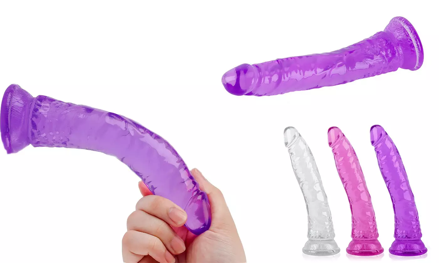 Dildo Realistic Sex Toys Soft Penis C-Ball Suction Cup Waterproof