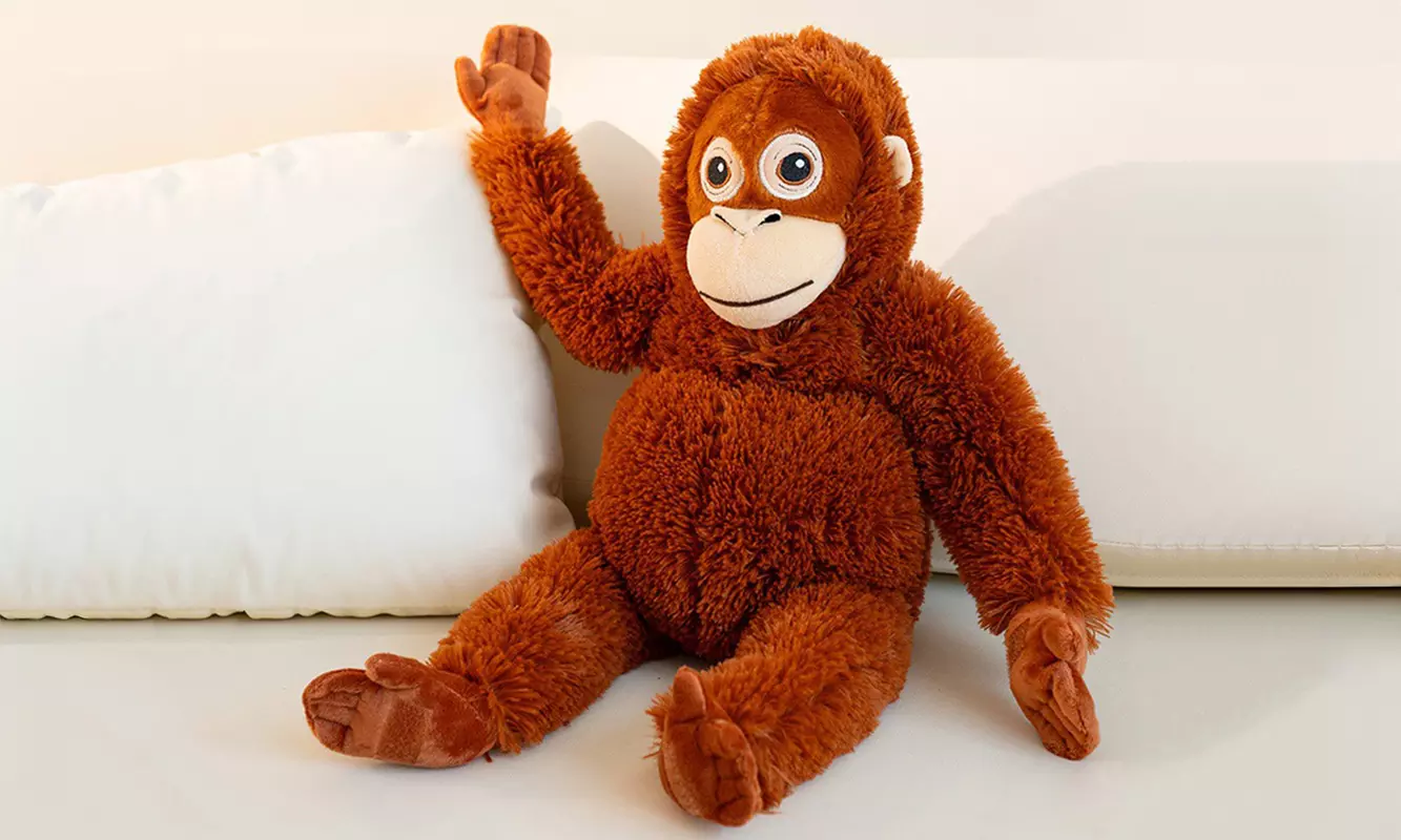 Monkey Plush Toy Stuffed Animal for Kids Adults