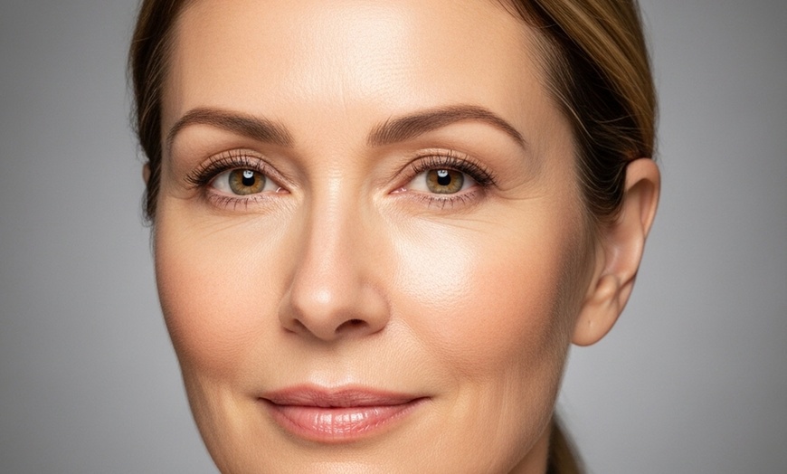 Image 2: One Hydrafacial with Skin Tightening & LED Light (Partial/Full Face)