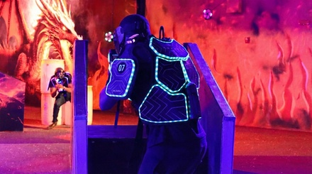 Dueling Dragons- Nexus Gel Blaster Admission for 1; *Valid only on weekends* - Palace Pointe Roxboro, NC