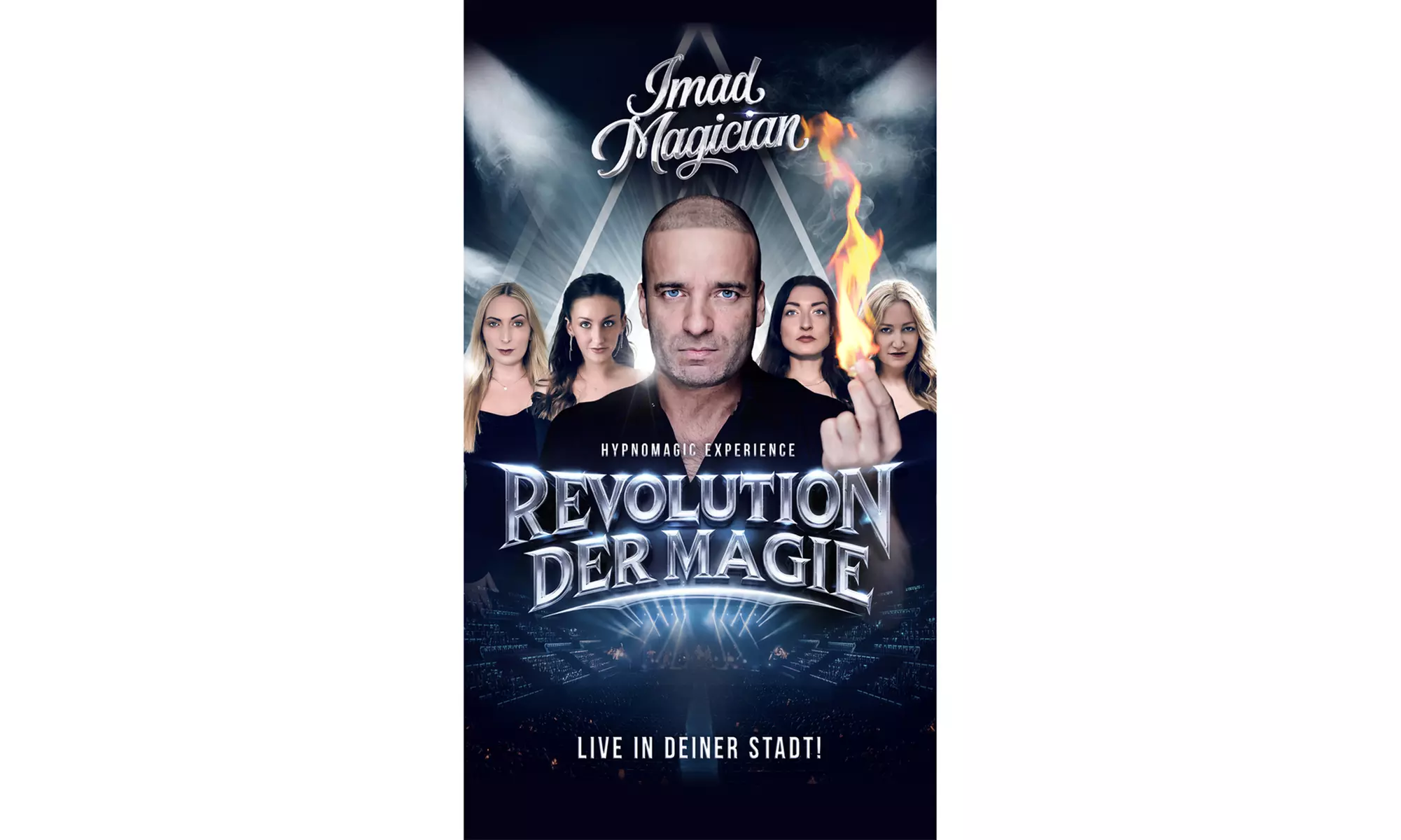 1 Ticket für „IMAD MAGICIAN Live“ u. a. in Fürth, Bühl und Aalen