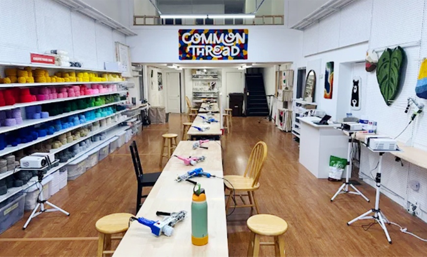 Image 7: Hands-On Rug Tufting Class – Design & Create Your Own Art