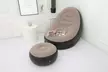 Sillón inflable con reposapiés, con envío gratuito - Image 2